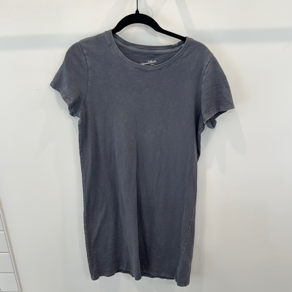 Universal Thread Gray T-Shirt Dress